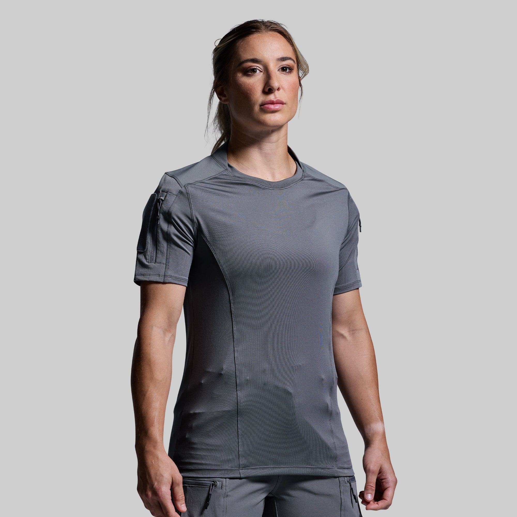Women's Op Top (Wolf Grey) – Born Primitive
