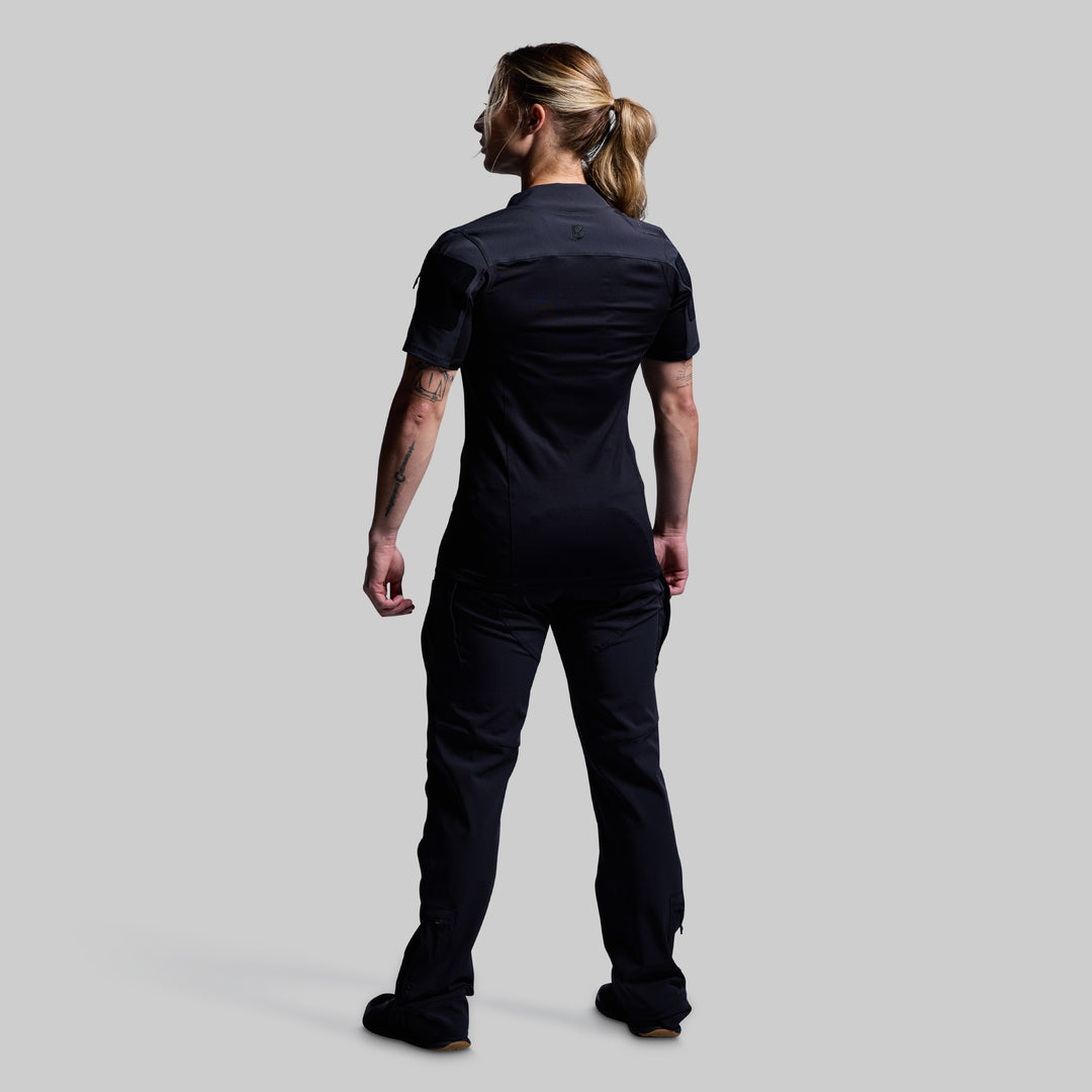 Women's Op Top (Black) – Born Primitive