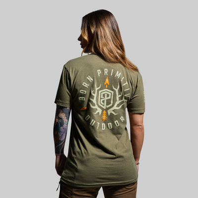 Outdoor Emblem T-Shirt (Tactical Green)