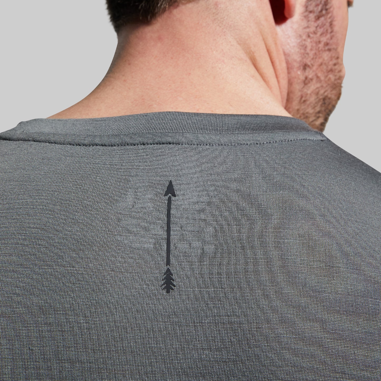 Men's Ridgeline Base Layer Top (Wolf Grey)
