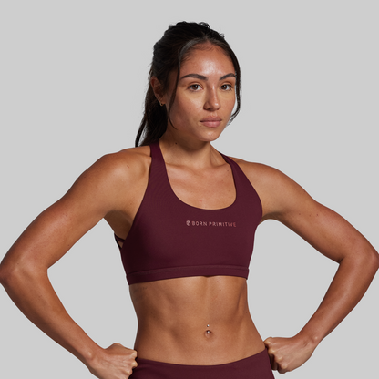 Branded Vitality Sports Bra (Fig)