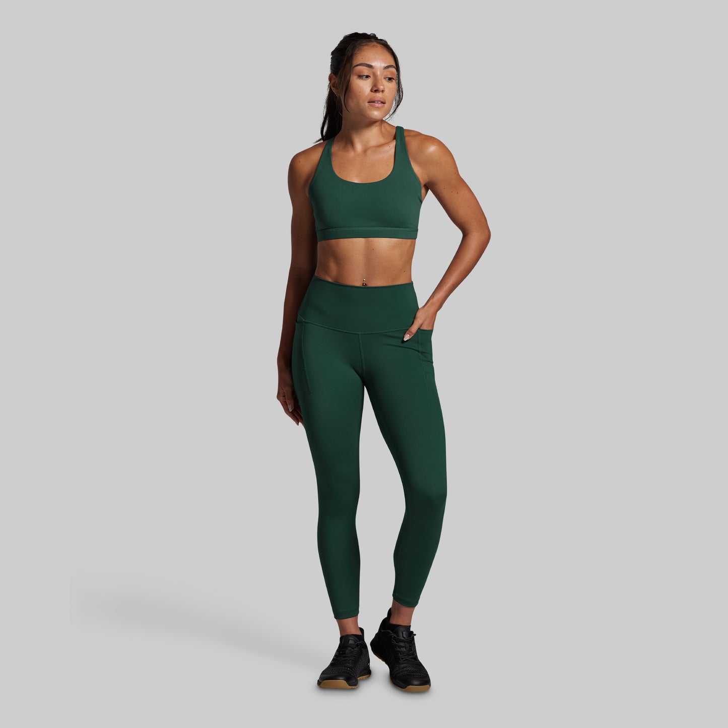 Your Go To 7/8 Legging w/ Pockets 2.0 Set (Grove)