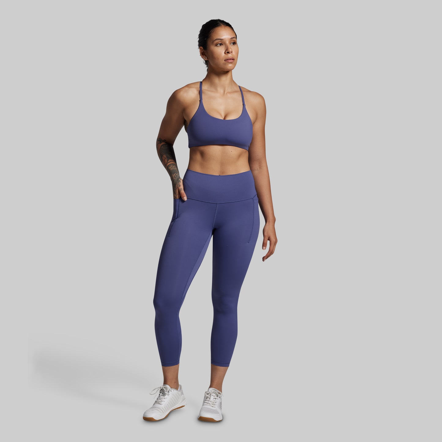 Your Go To 7/8 Legging w/ Pockets 2.0 Set (Deep Sky)