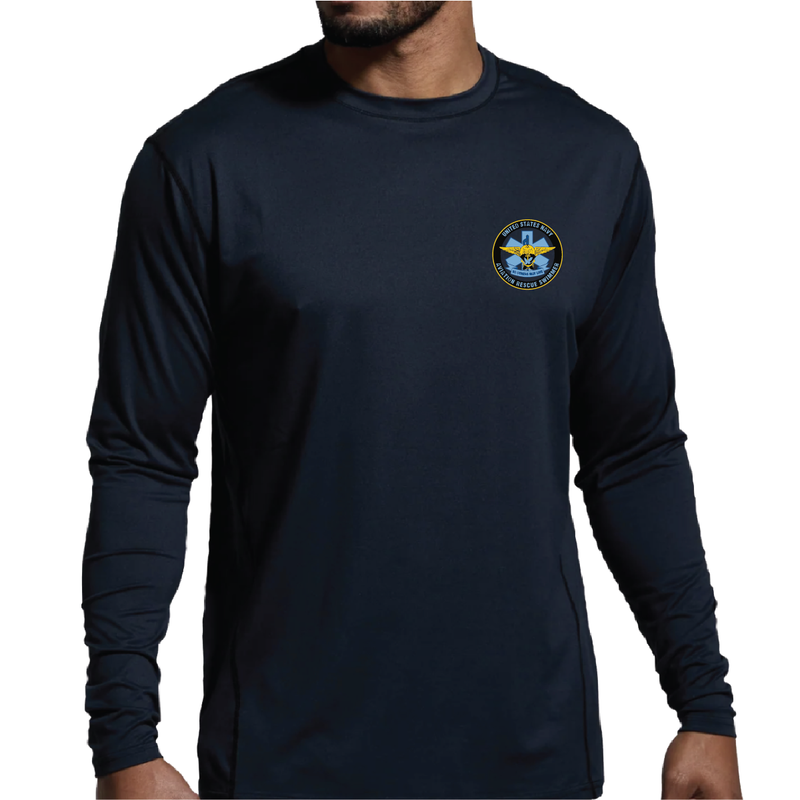 PREORDER Aviation Rescue Swimmer - Athleisure Long Sleeve Crew (Black)
