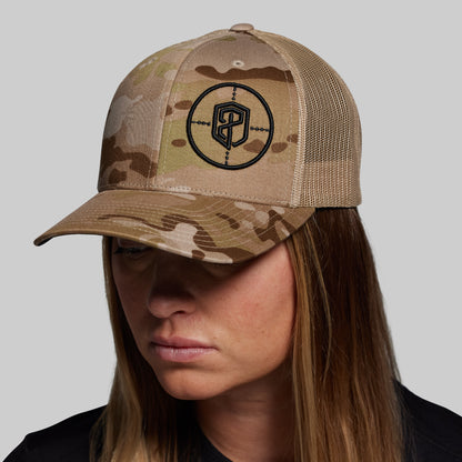 Tactical Trucker Hat (Arid Multicam)