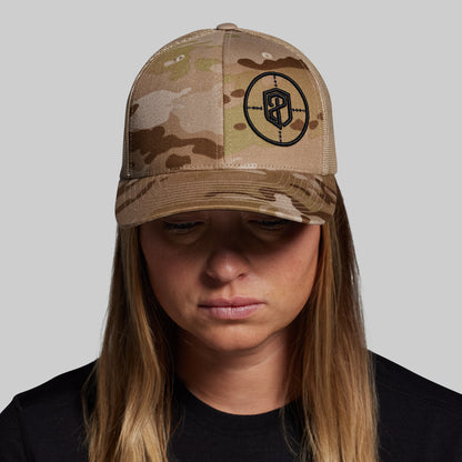 Tactical Trucker Hat (Arid Multicam)