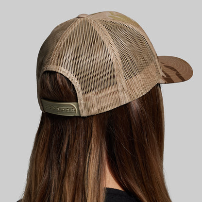 Tactical Trucker Hat (Arid Multicam)