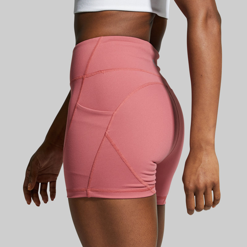 Stride Booty Short (Mauvewood)