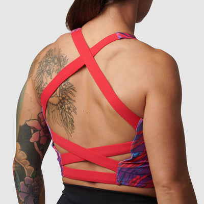 Balance Sports Bra (Jungle Roja)