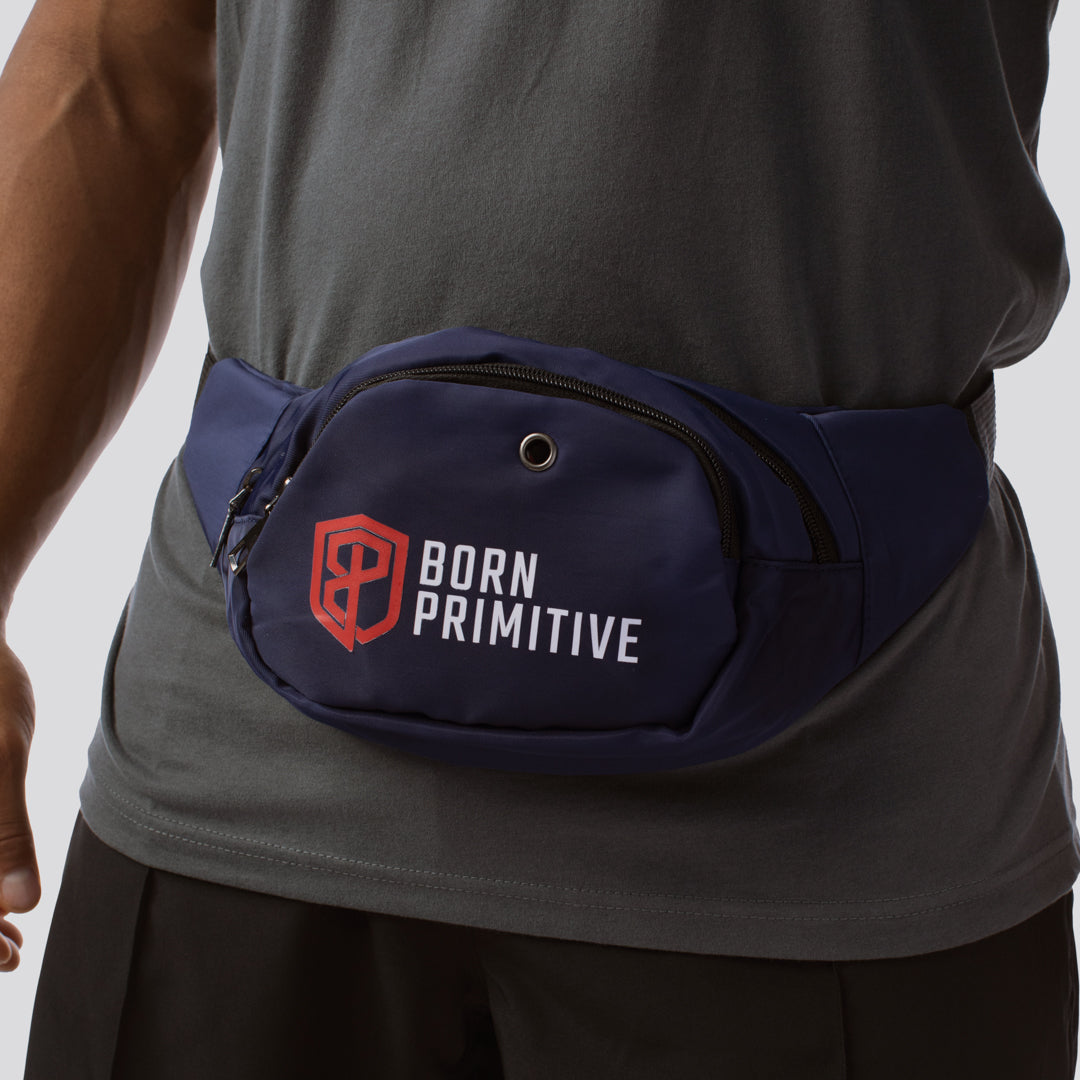 Navy Blue Fanny Pack | Fanny Pack with Multiple Pockets – Born Primitive