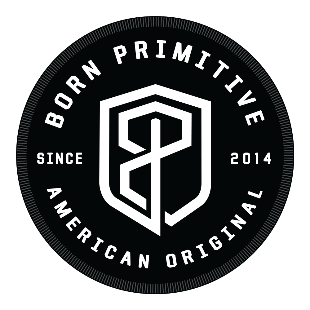 Born Primitive Sticker Born Primitive American Original Velcro Patch