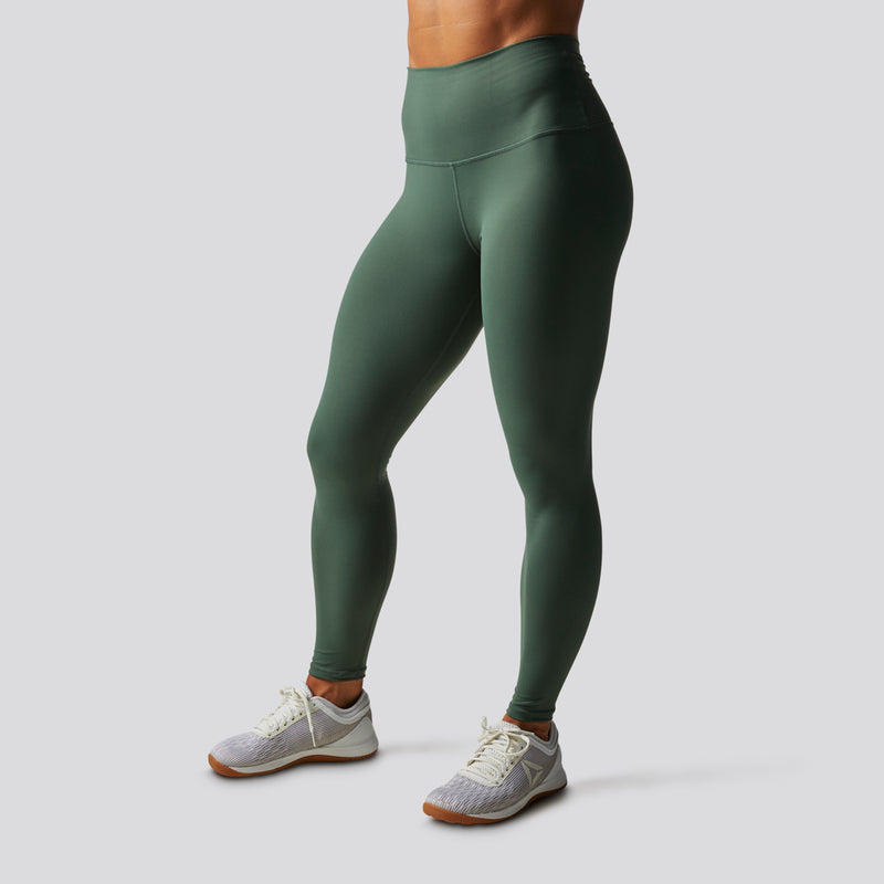 The simply Perfect yoga tights in green