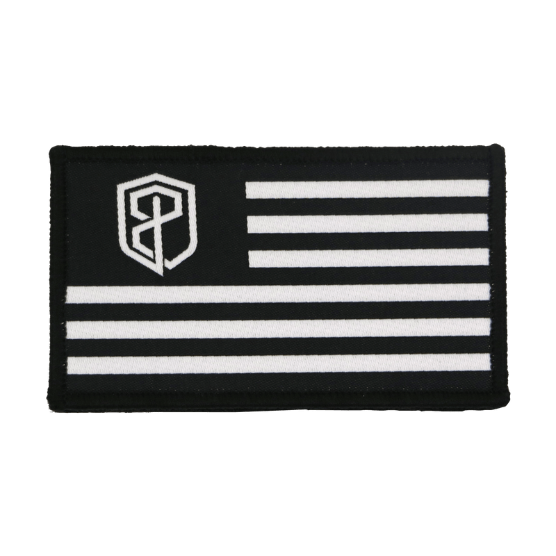 Black USA Flag Patch Velcro for Sale