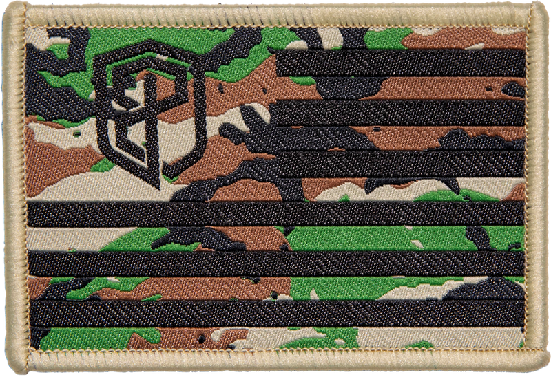 Born Primitive Velcro Flag Patch (Camo)