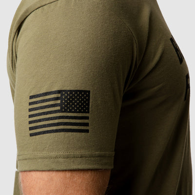 Best Defense Foundation T-Shirt (Military Green)