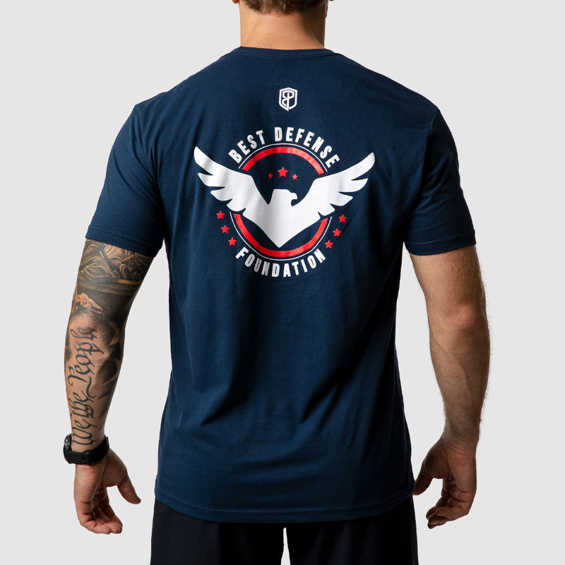 Best Defense Foundation T-Shirt (Midnight Navy)