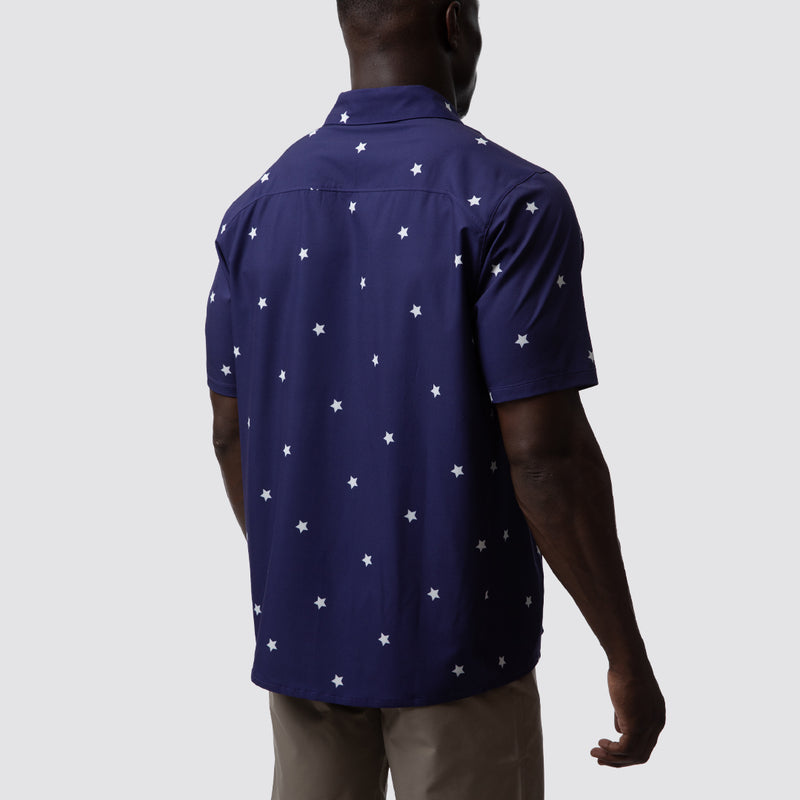 Voyager Button Up (Star and Stripes)