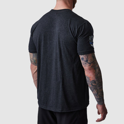 Valor Tee (Thin Blue Line)