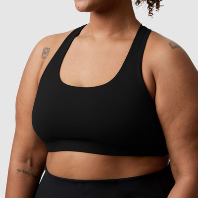 Max Effort Sports Bra (Black)