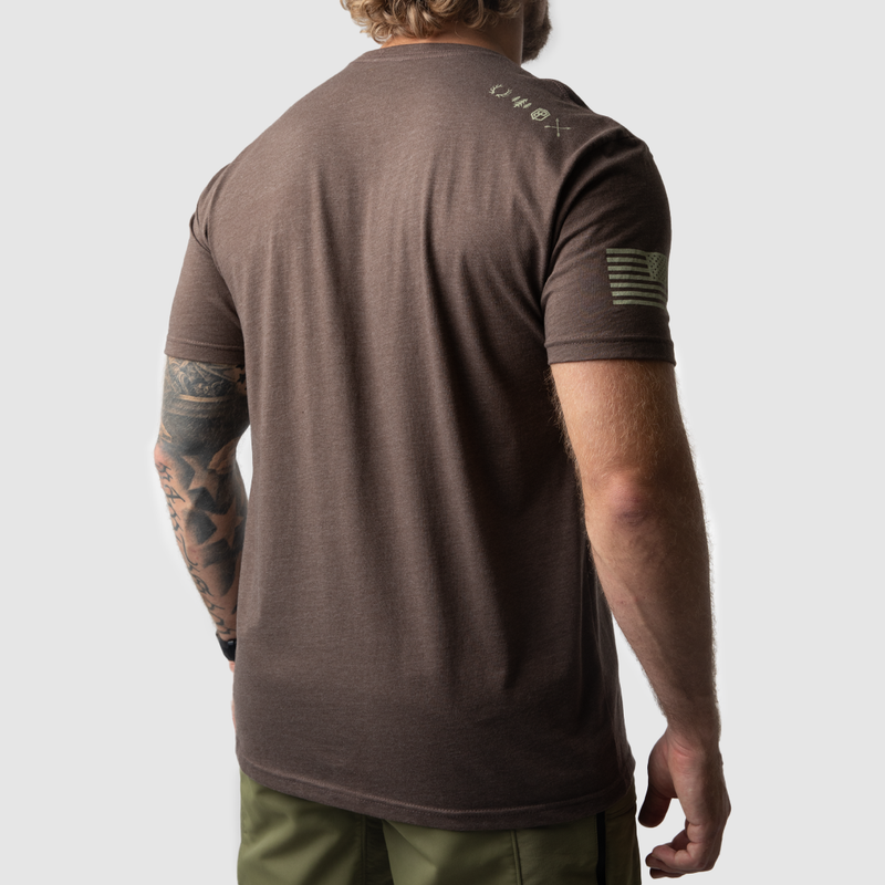 Outdoor Brand T-Shirt (Chestnut)