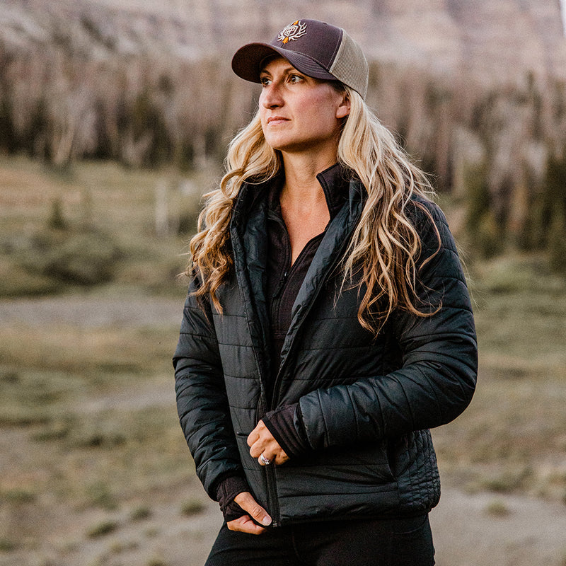 Women's Black Tundra Jacket | Outdoor Jacket for Women – Born Primitive